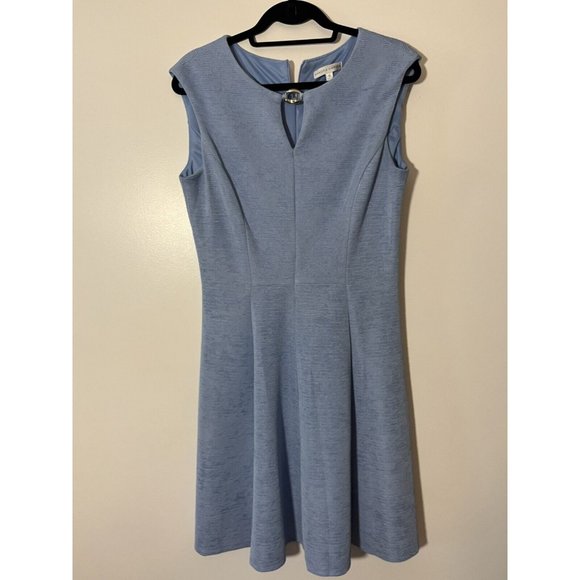 Sandra Darren Dresses & Skirts - Sandra Darren Dress Size 12 Blue Color For Women Sleeveless A-Line Style